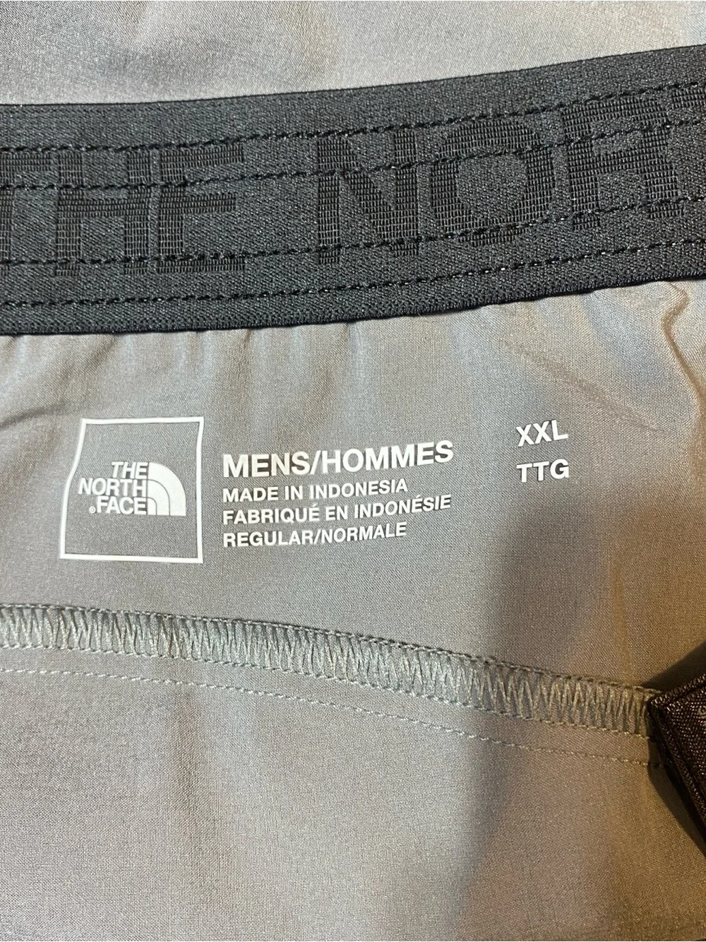 The North Face Mens Shorts XXL Gray FlashDry-XD Athletic Running Mesh NWOT!